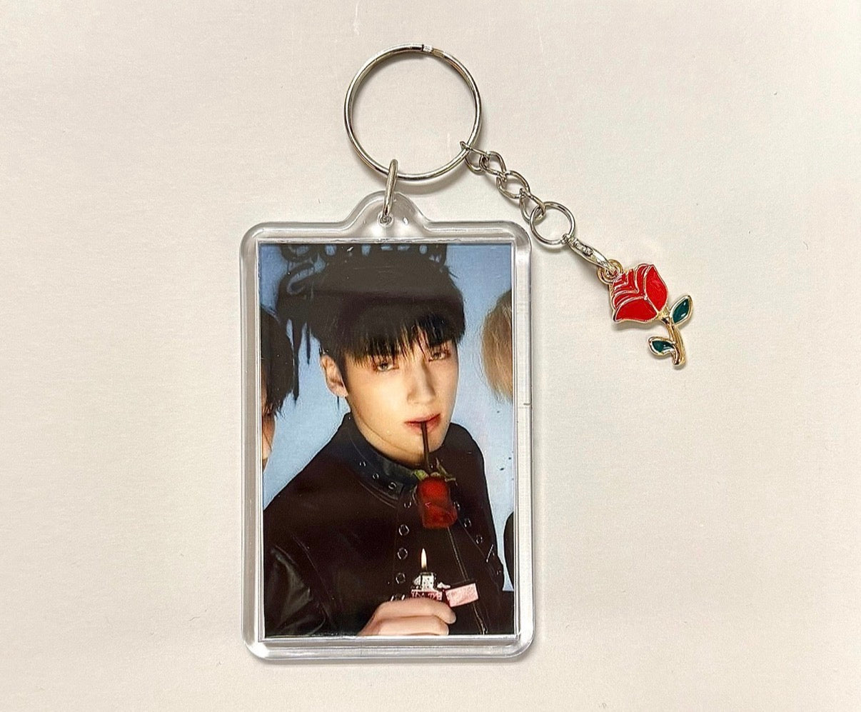 Kpop boyband inspired keychain