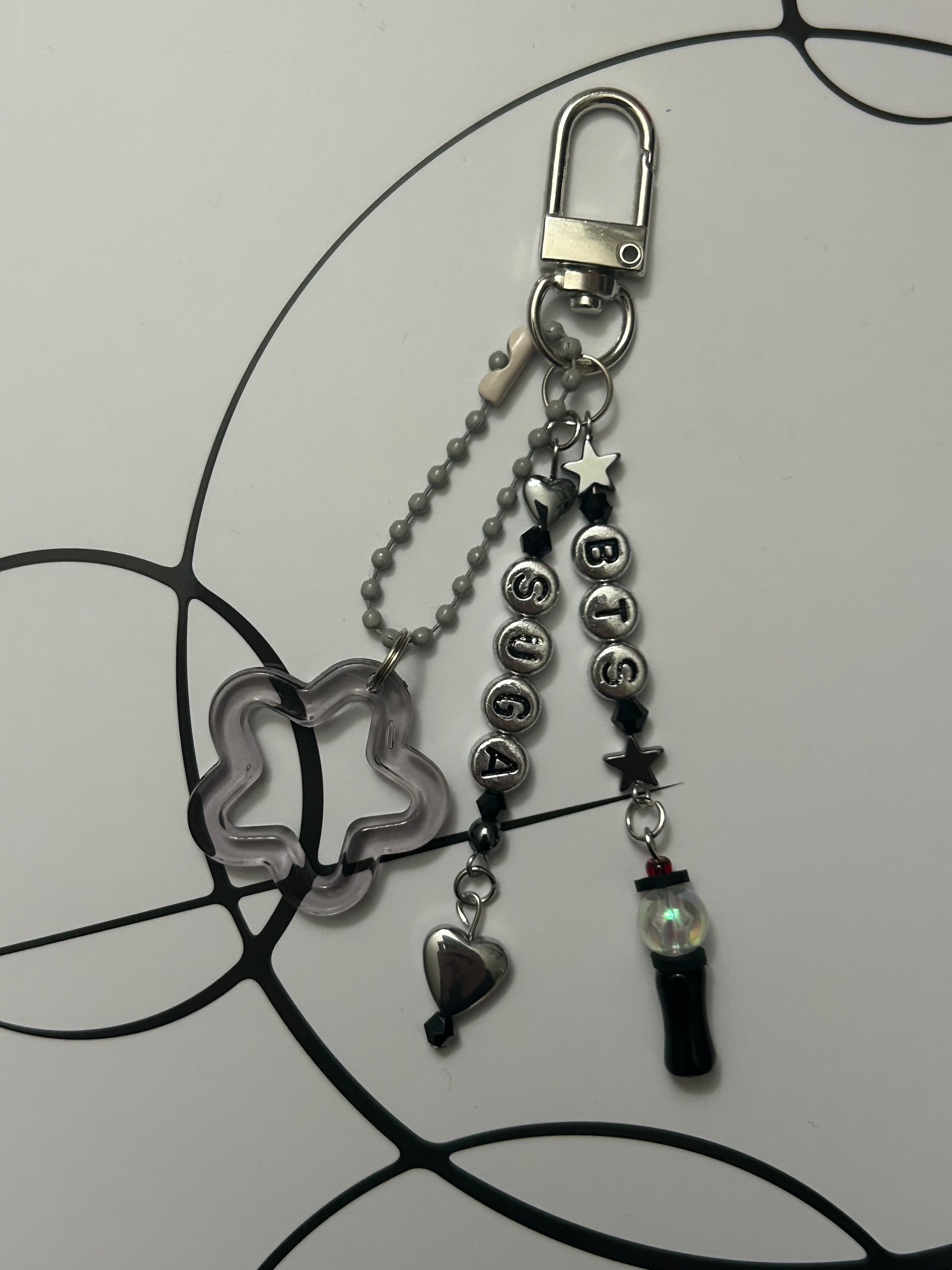 Kpop boy band inspired keychain