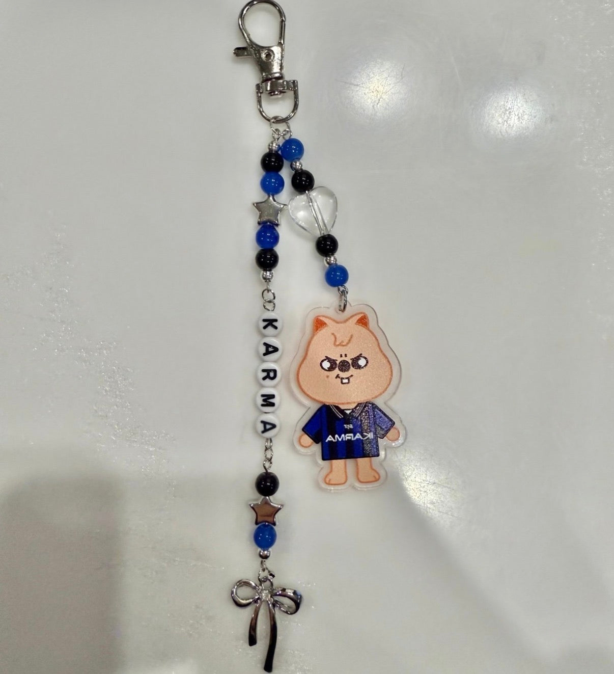 SKZ KARMA inspired keychain