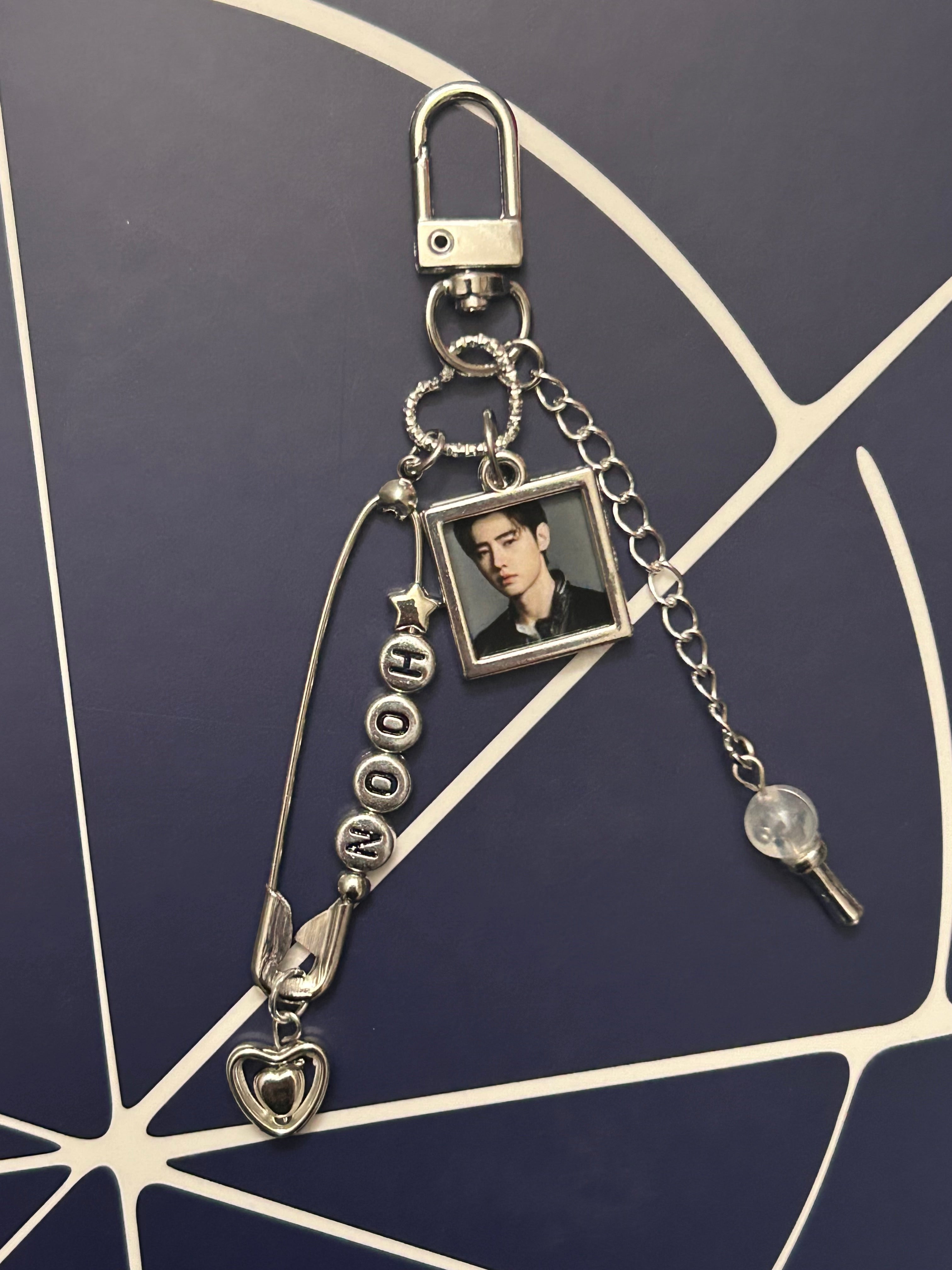 Kpop boyband inspired keychain