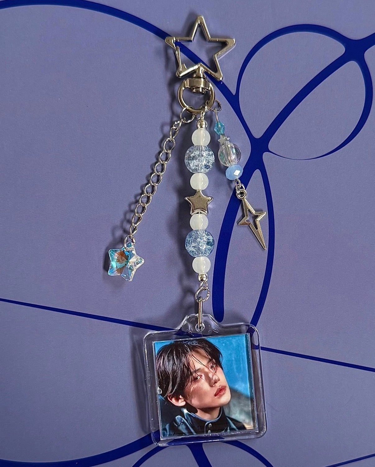 Kpop boyband inspired keychain