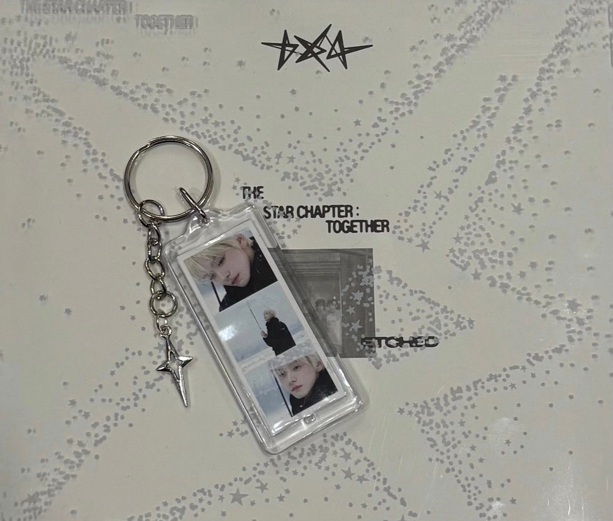 Kpop boyband inspired keychain