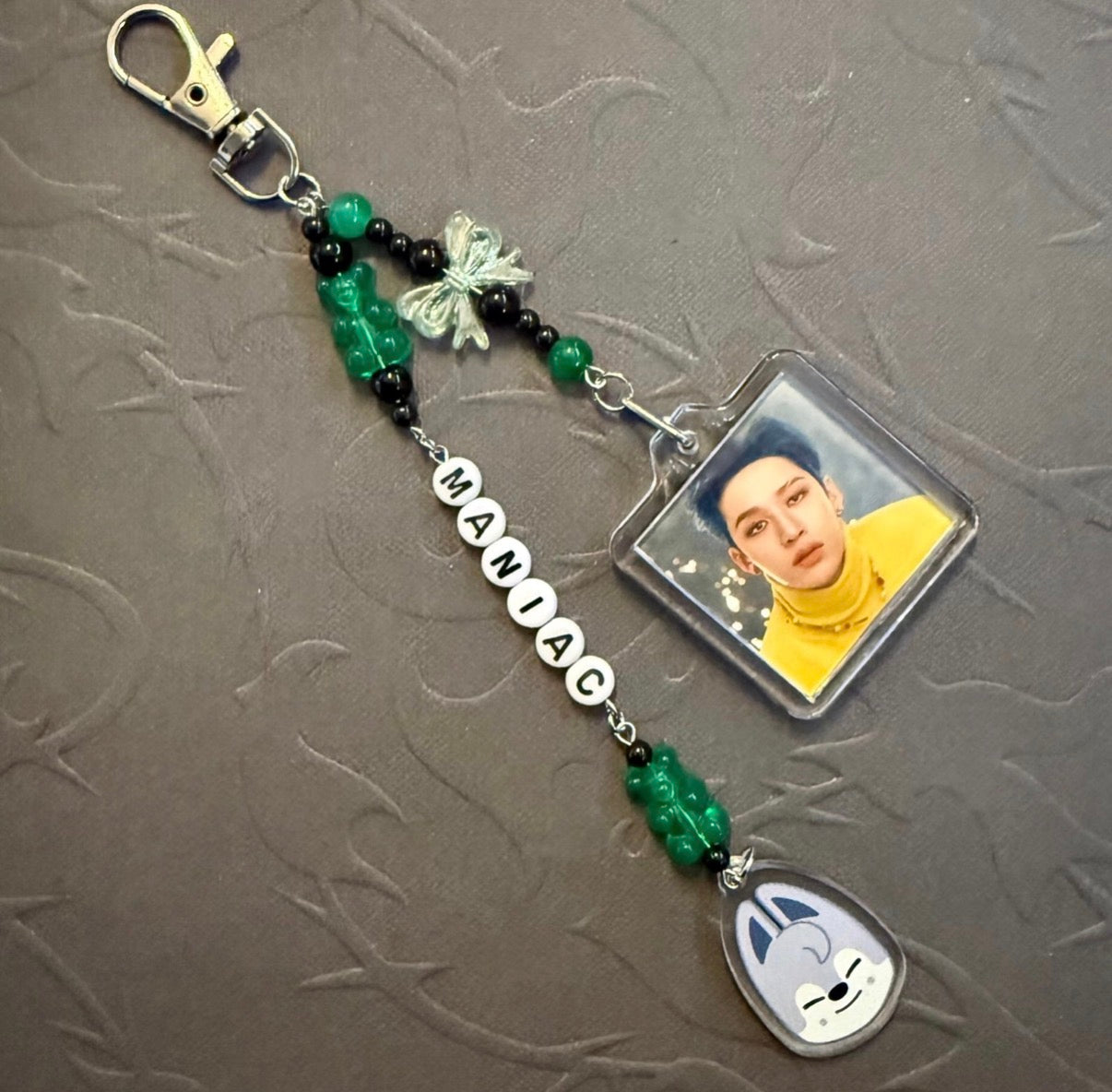 SKZ MANIAC inspired keychain