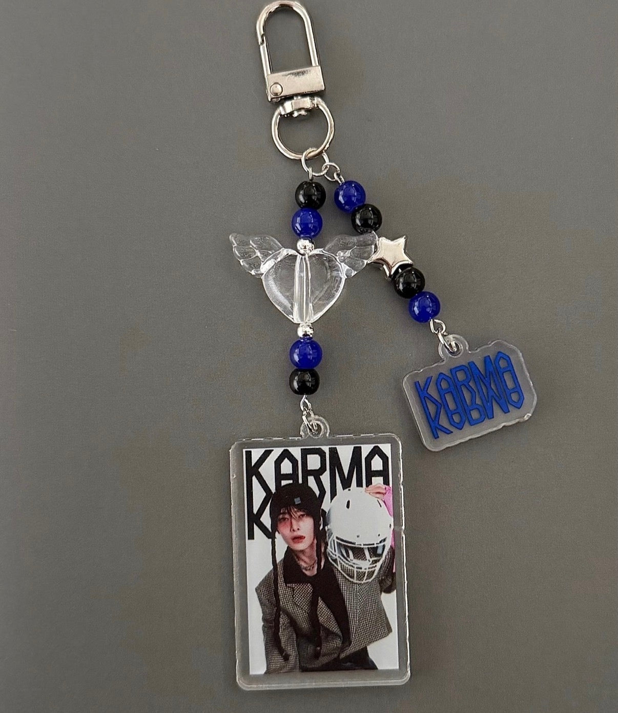 SKZ KARMA inspired keychain