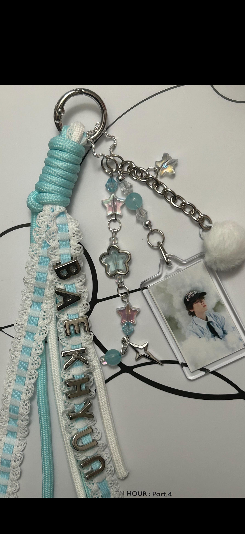 Baekhyun inspired bag charm