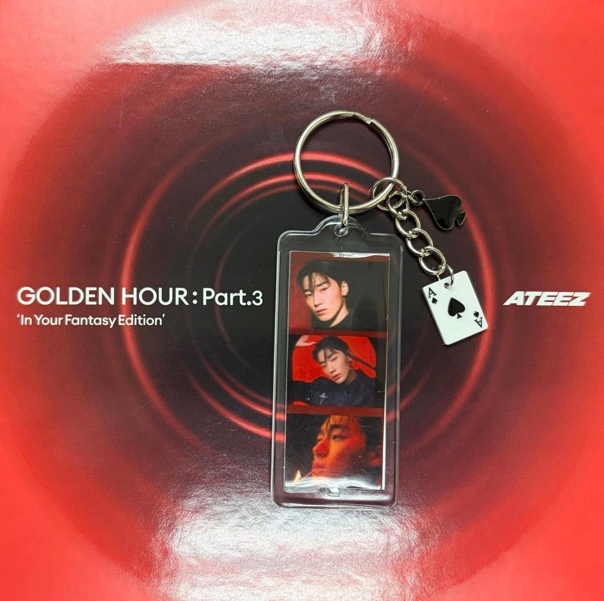 ATEEZ IYF inspired keychain