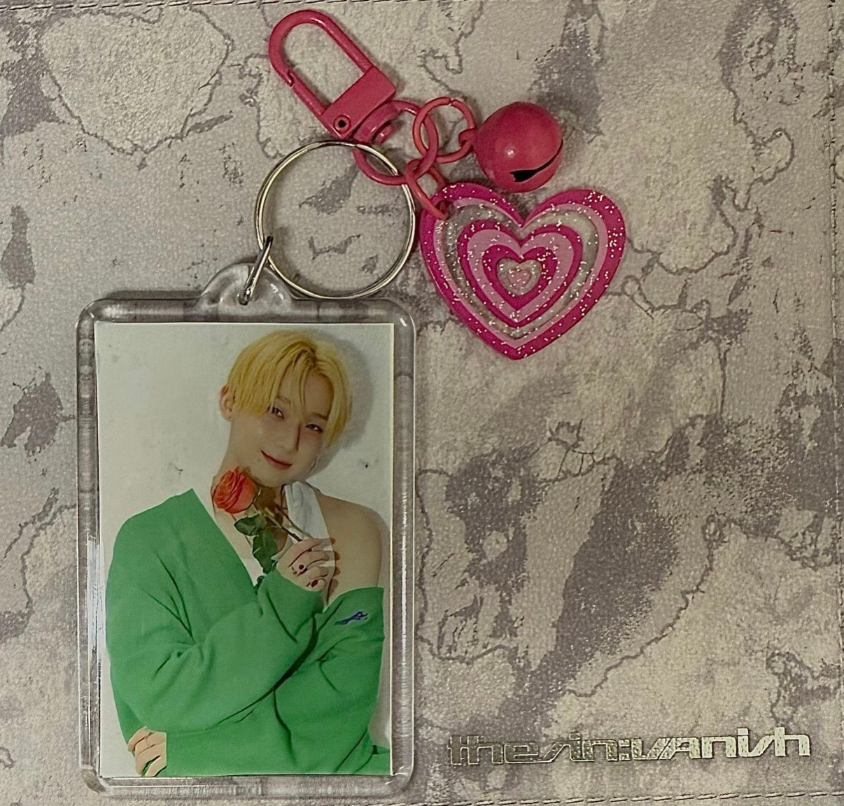 Kpop boyband inspired keychain