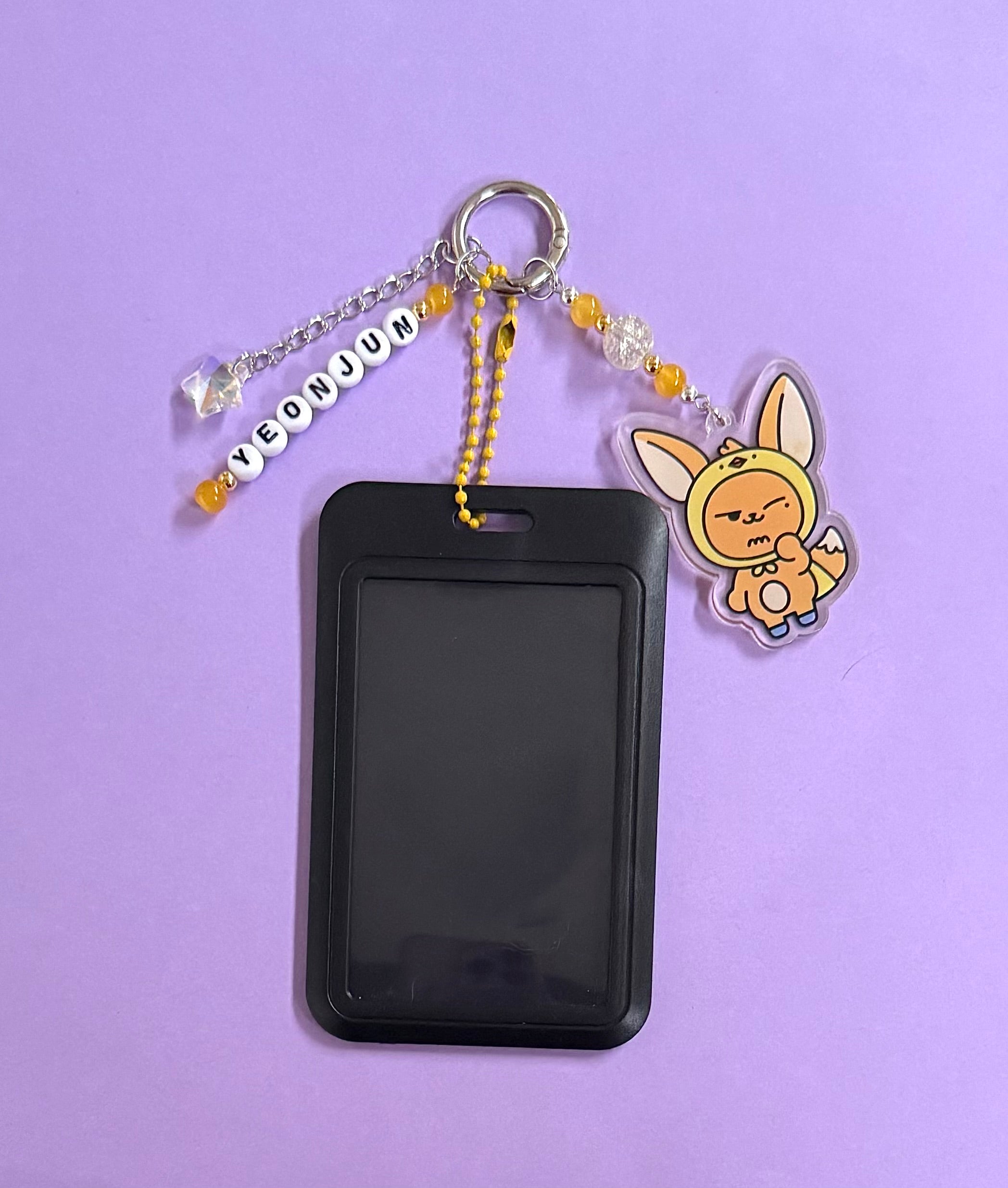 Kpop boyband inspired photo card holder