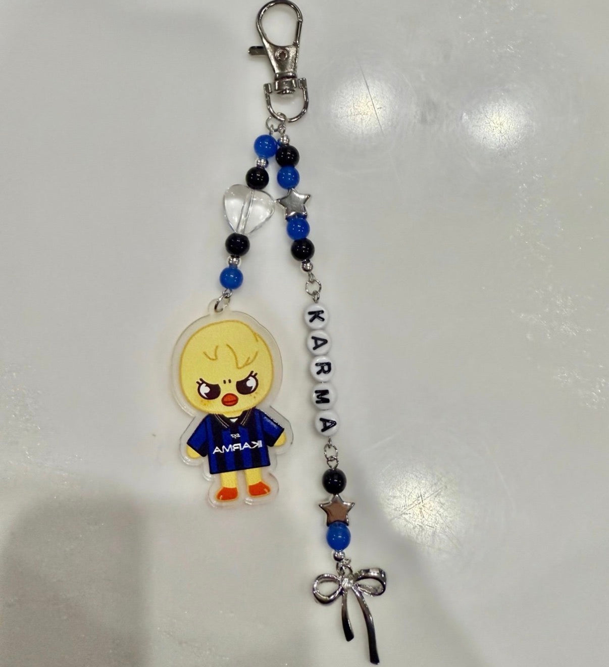 SKZ KARMA inspired keychain