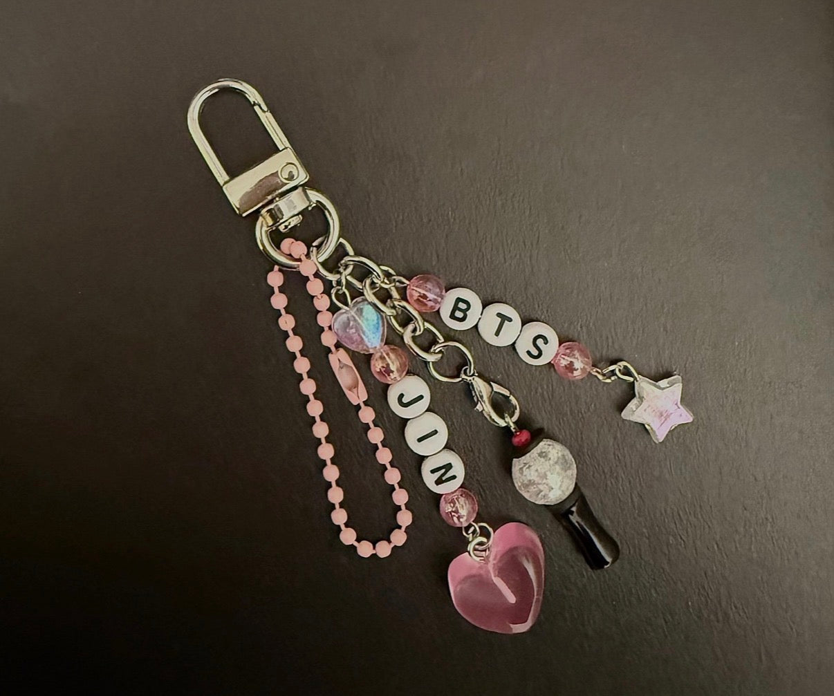 Kpop boyband inspired keychain