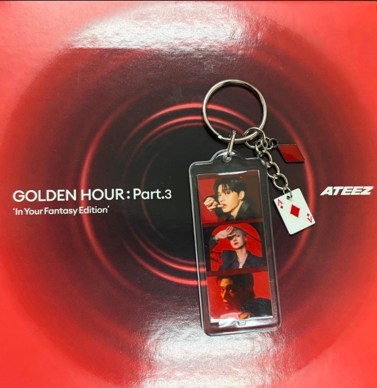 ATEEZ IYF inspired keychain