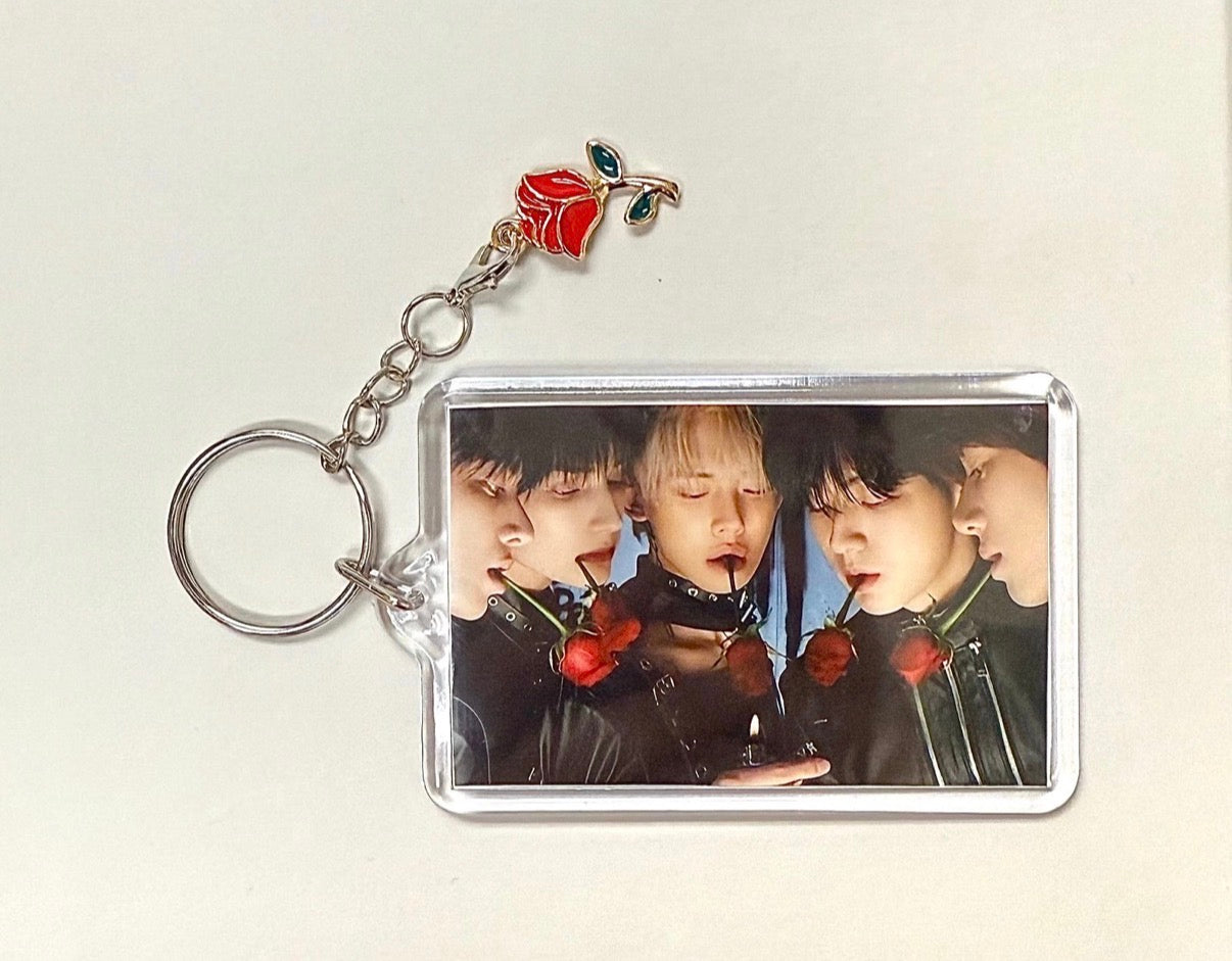 Kpop boyband inspired keychain