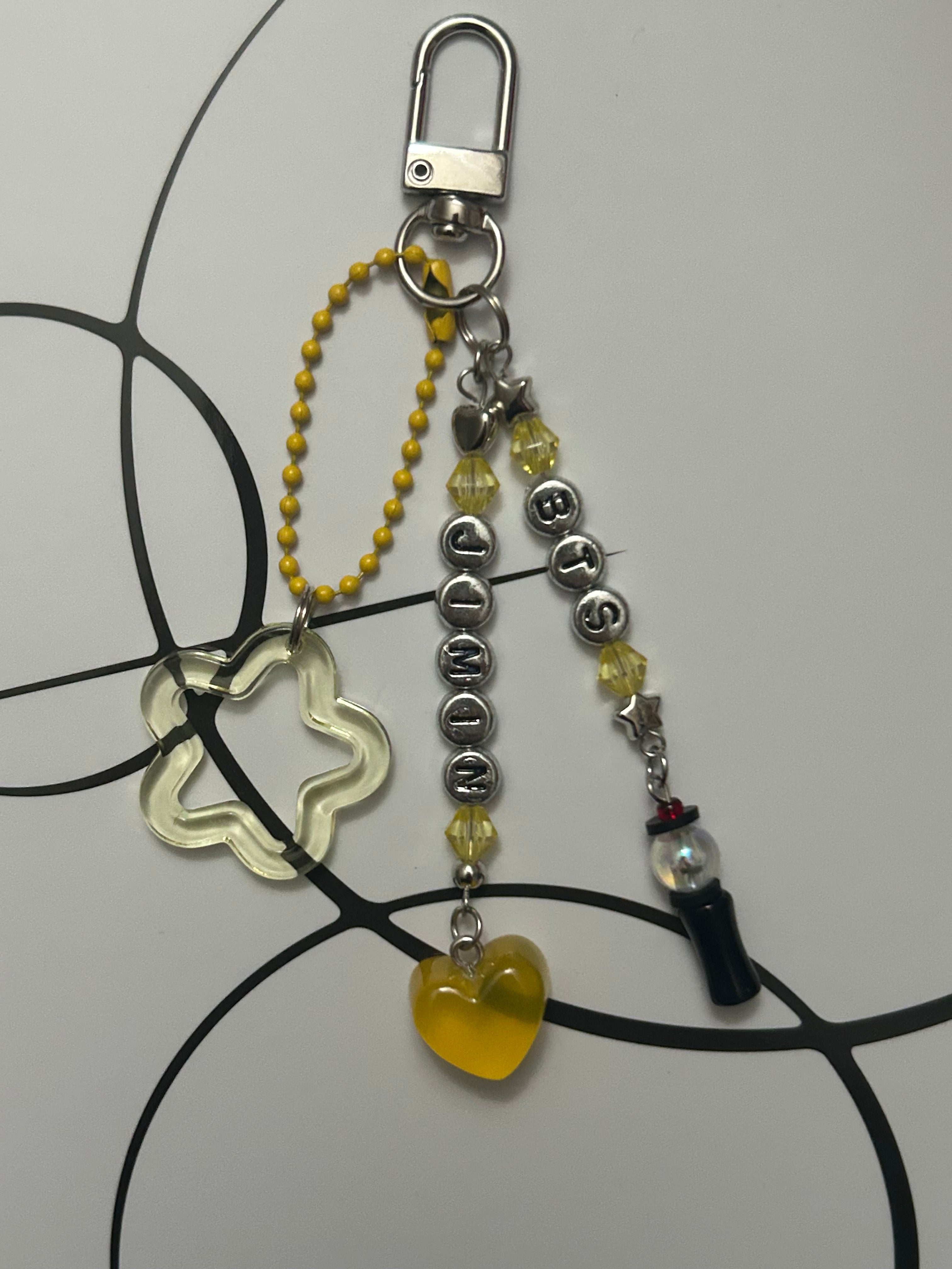 Kpop boy band inspired keychain