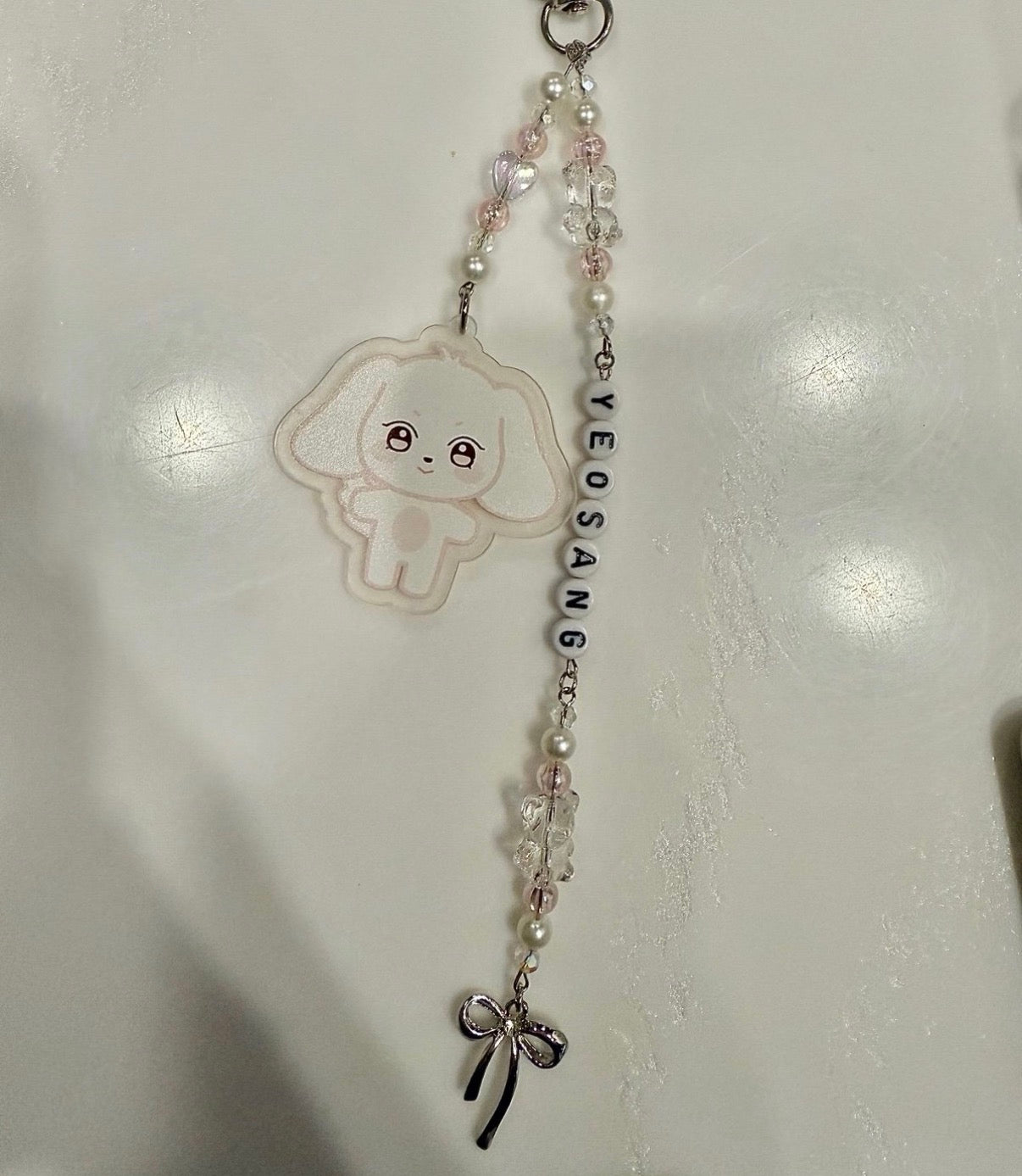 ATEEZ ANITEEZ inspired beaded keychain