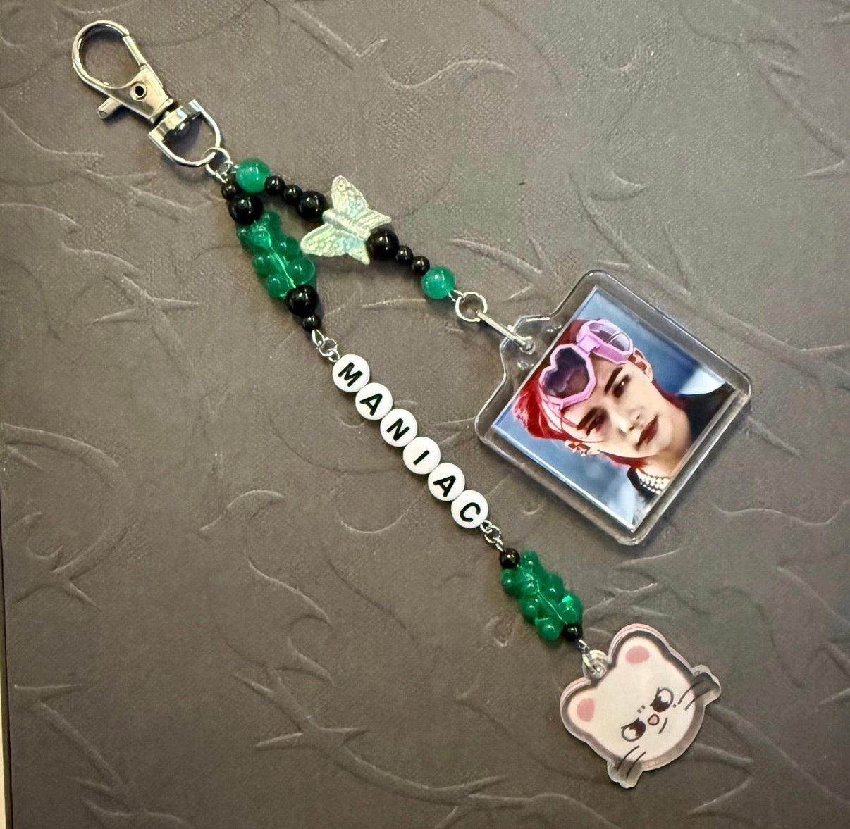 SKZ MANIAC inspired keychain