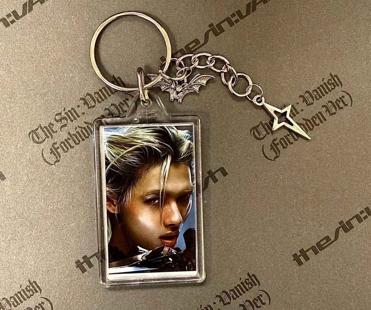 Kpop boyband inspired keychain
