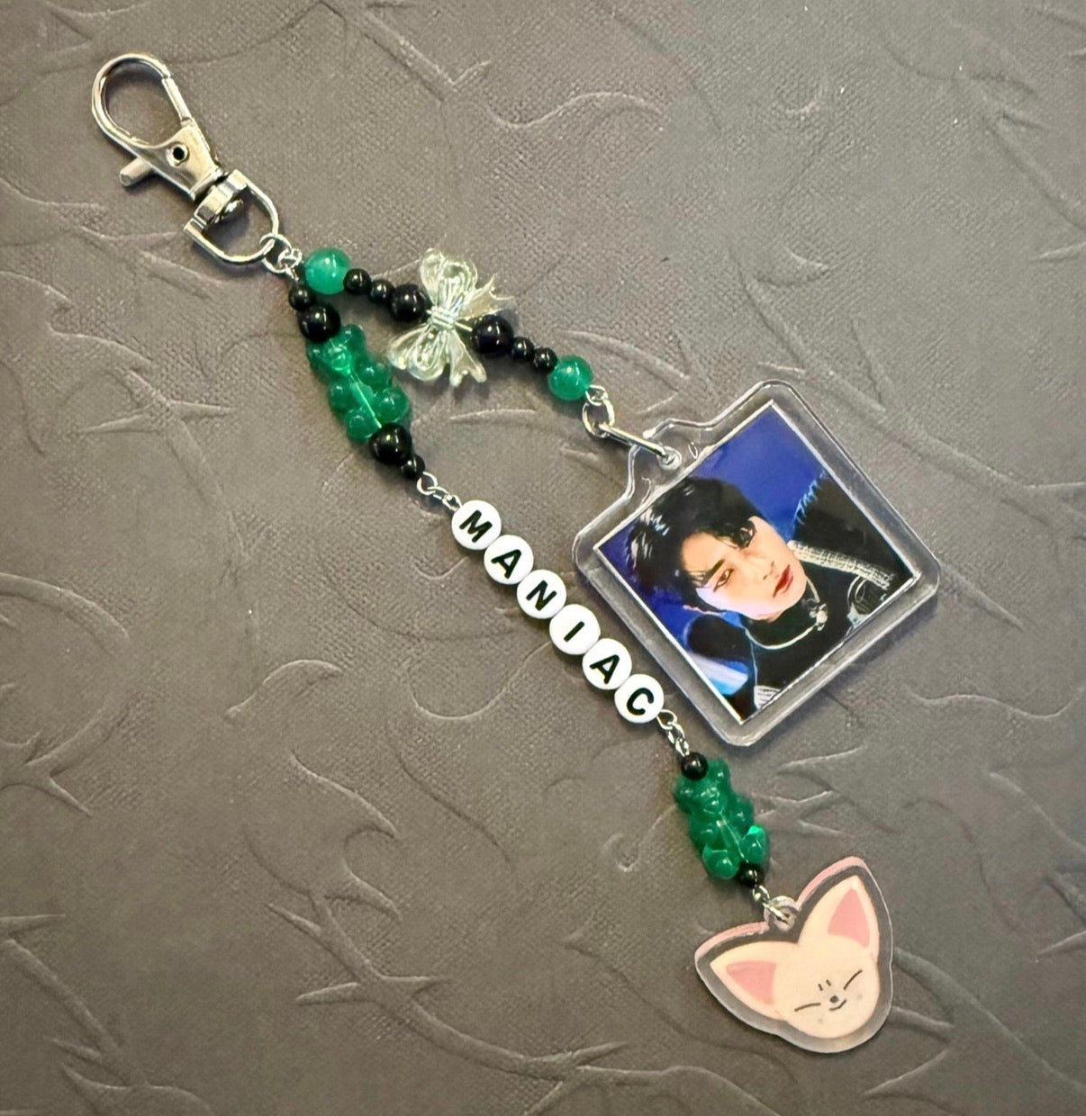 SKZ MANIAC inspired keychain